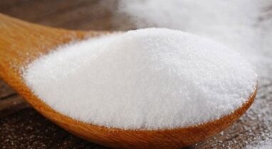 Soda for the treatment of the nail fungus